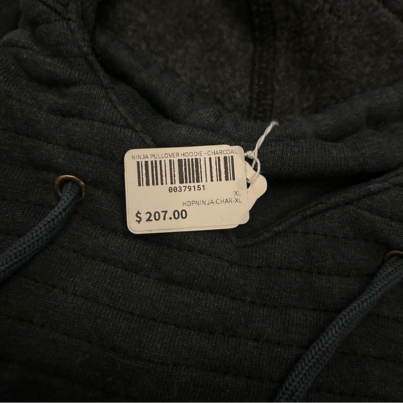 NWT Aviator Nation Ninja Hoodie XL Charcoal - Picture 6 of 6